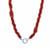 Nanhong Agate & White Topaz in Sterling Silver Necklace ATGW 160.15cts