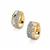 Ratanakiri Zircon Earrings in 9K Gold 1.75cts