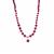 Pink Tiger's Eye Necklace in Sterling Silver 88.50cts