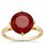 Bemainty Ruby Ring in 9K Gold 7.25cts