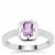 Rose du Maroc Amethyst Ring in Sterling Silver 0.50ct