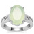 Prehnite Ring in Sterling Silver 6.24cts