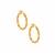 Creole Hoop Earrings in 9K Gold 1.31g
