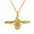 Pendant Necklace in Gold Plated Sterling Silver