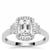 Cullinan Topaz Ring in Platinum Plated Sterling Silver 1.20cts
