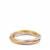 Ring in Three Tone Gold Plated Sterling Silver