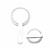 Visage Handheld Battery Operated LED Travel Makeup Mirror 