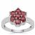 Balas Pink Tourmaline Ring in Sterling Silver 1.41cts