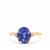 AAA Tanzanite Ring with Diamond in 9K Gold 2.80cts