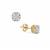 Diamond Earrings in 9K Gold 0.27ct