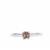 Rose Cut Ratanakiri Zircon Ring in Sterling Silver 0.56ct