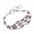 Bahia Amethyst Braceletin Sterling Silver 20cts