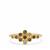 Golden Ivory, Champagne Diamond Ring in 9K Gold 0.33ct