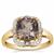 Burmese Spinel Ring with Diamonds in 18K Gold 3.61cts