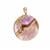 Banded Amethyst Pendant in Sterling Silver 97.81cts
