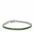 Chrome Diopside Bracelet in Rhodium Flash Sterling Silver 8.52cts