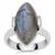 Paul Island Labradorite Ring in Sterling Silver 10cts