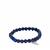 Lapis Lazuli Stretchable Bracelet in Sterling Silver 94.50cts