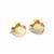 Opal & Diamond 9K Gold Earrings