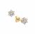 Diamond Earrings in 9K Gold 0.16ct