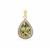 Csarite® Pendant with Diamond in 18K Gold 5.47cts
