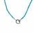 Sleeping Beauty Turquoise Necklace in Sterling Silver 33.05cts