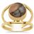 Copper Mojave Opal Ring in Gold Plated Sterling Silver 4cts