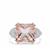 Galileia Topaz Ring with White Zircon in Sterling Silver 9.58cts