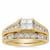 1ct Diamond 18K Gold Stacker Ring 