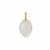 Branca Onyx Pendant in Gold Tone Sterling Silver 25.85cts