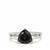 Marambaia Black Topaz Ring  in Sterling Silver 3.15cts