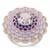 Rose De France Amethyst Ring in Sterling Silver 2.35cts