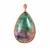 Rainbow Fluorite Pendant in Rose Gold Tone Sterling Silver 163.35cts 