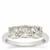 Marambaia Ice White Topaz Ring  in Sterling Silver 1.85cts 