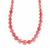 Strawberry Quartz Necklace in Sterling Silver 214.50cts