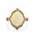 Coober Pedy Opal Ring with Argyle Cognac Diamonds in 18K Gold 3.51cts