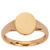 Gold Tone Sterling Silver Ring 3.62g