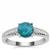 Neon Apatite Ring in Sterling Silver 1.80cts