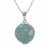 Aquaprase™ Necklace Pendent with Champagne Diamonds in Sterling Silver 55.45cts