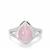 Nuristan Kunzite Ring in Sterling Silver 3.89cts