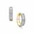 Diamond Earrings in 9K Gold 1ct