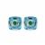 Lehrer TorusRing Sky Blue Topaz & Emerald ATGW 40.88ct