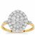 GH Diamonds Ring in 9K Gold 1cts