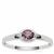 Mahenge Purple Spinel Ring in Sterling Silver 0.35ct