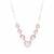 Branca Onyx Necklace in Rose Gold Tone Sterling Silver 7.10cts