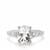 Itinga Petalite Ring with White Topaz in Sterling Silver 1.97cts