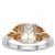 Serenite Ring with Diamantina Citrine in Sterling Silver 1.87cts