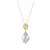 Baroque Fireball Freshwate Cultured Pearl Necklace in Gold Plated Sterling Silver (24 x 15mm)