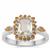 Serenite Ring with Diamantina Citrine in Sterling Silver 1.71cts