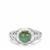 Minas Velha Emerald Ring in Sterling Silver 2.13cts